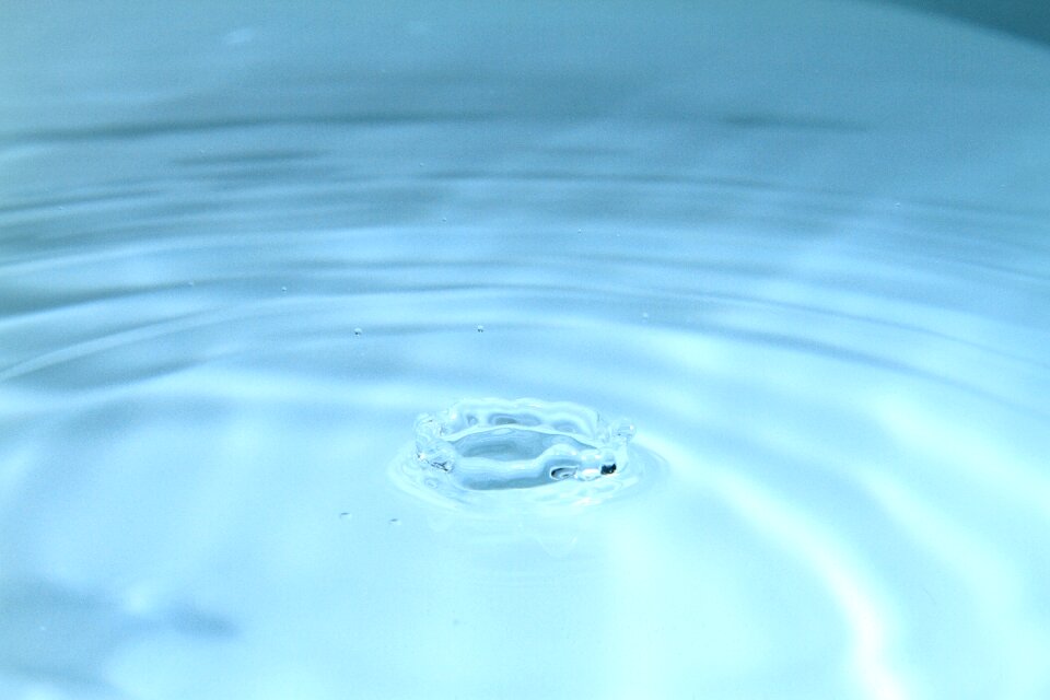 Water macro nature