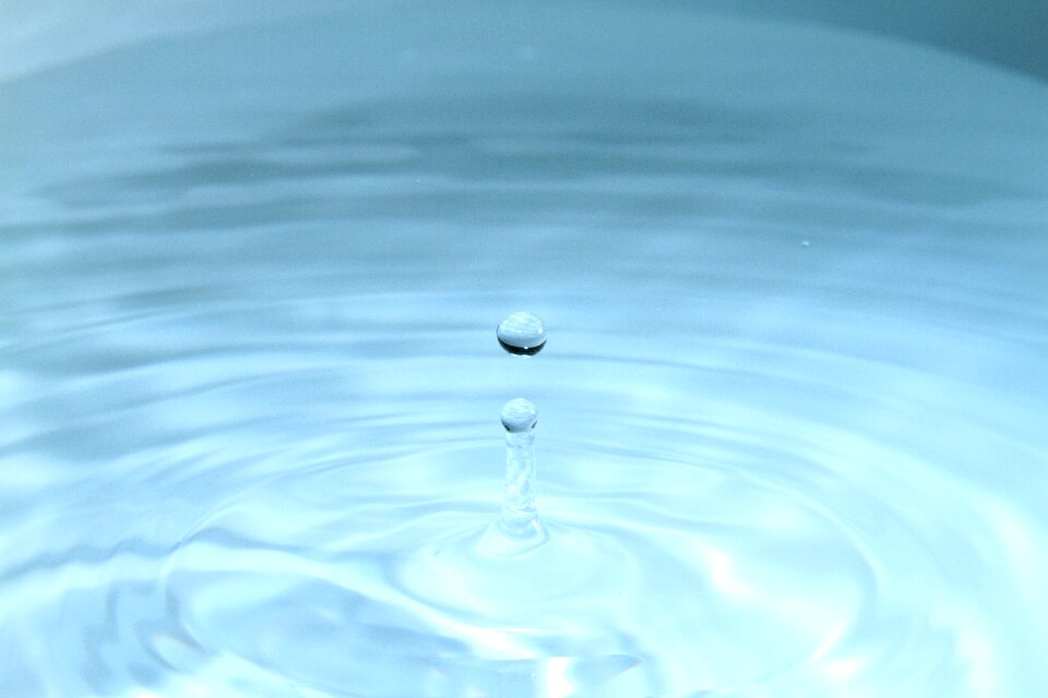 Water macro nature