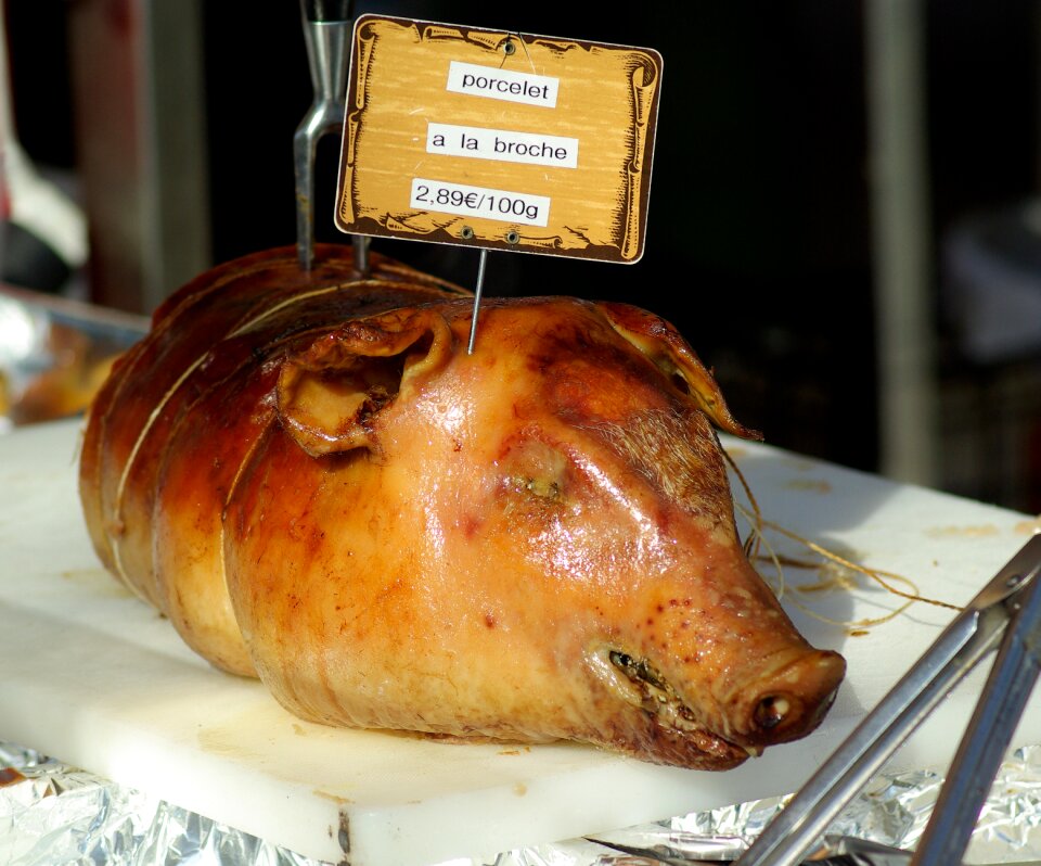 Piglet delicatessen meat