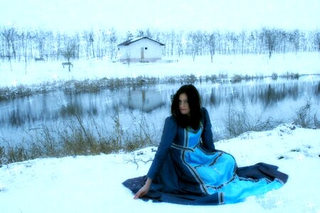 Snow dress nice