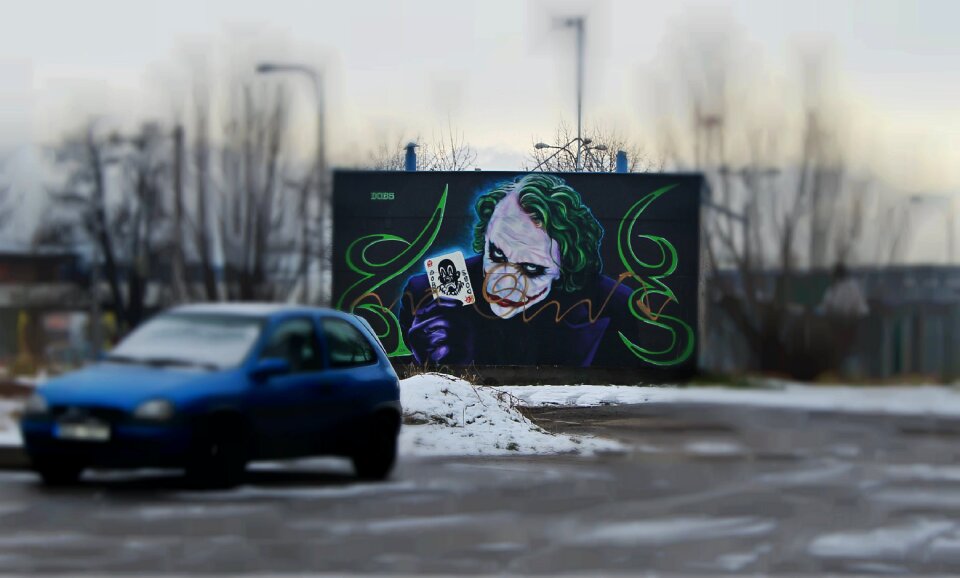 Czech budejovice art winter