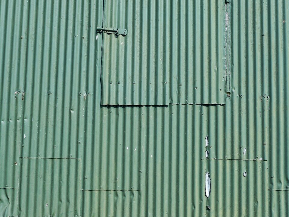 Industrial old roofing