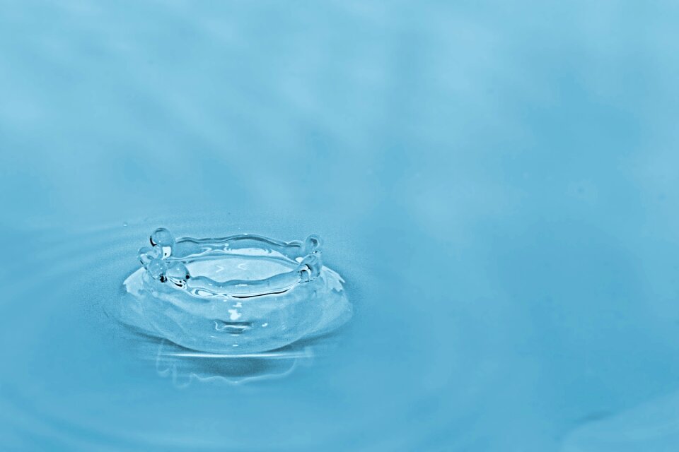 Water macro nature