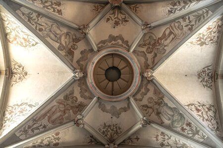 Stucco baroque stucco ceiling