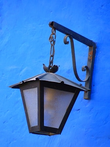 Blue house lighting