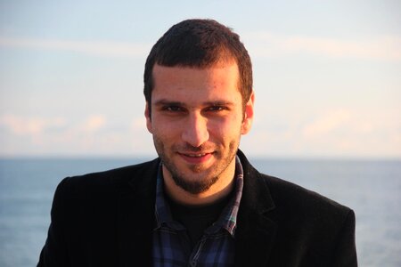 Portrait photo handsome