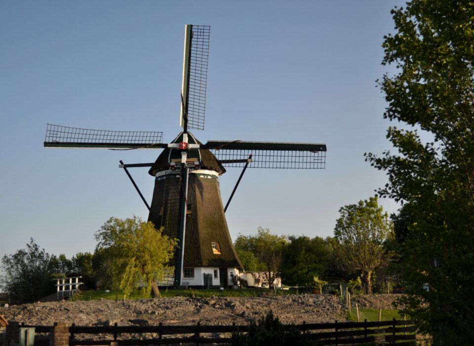 Mill landscape netherlands