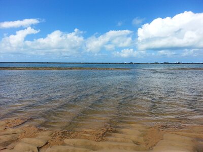 Summer sky ocean photo