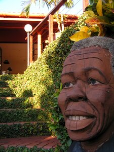 Mandela south africa statue photo