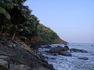 Ocean seascape coastline