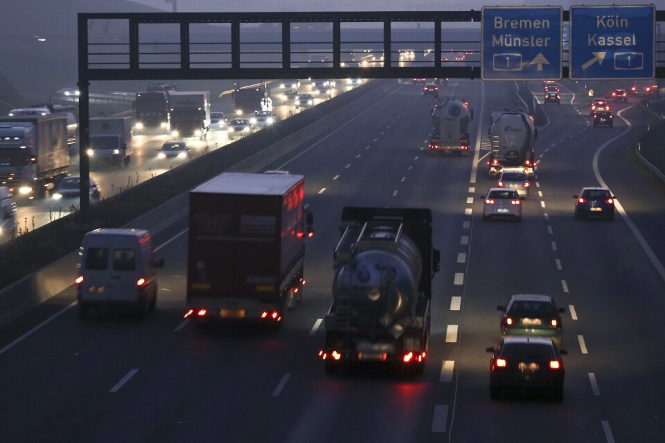 Driving a car highway vehicle