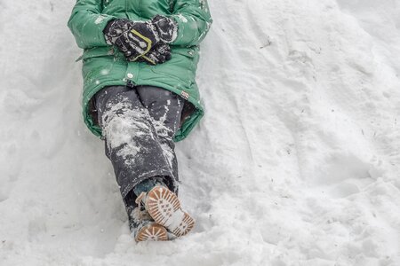 Cold backcountry skiiing snow magic photo