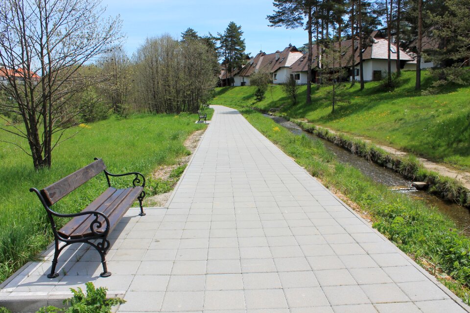 Outdoor walking travel