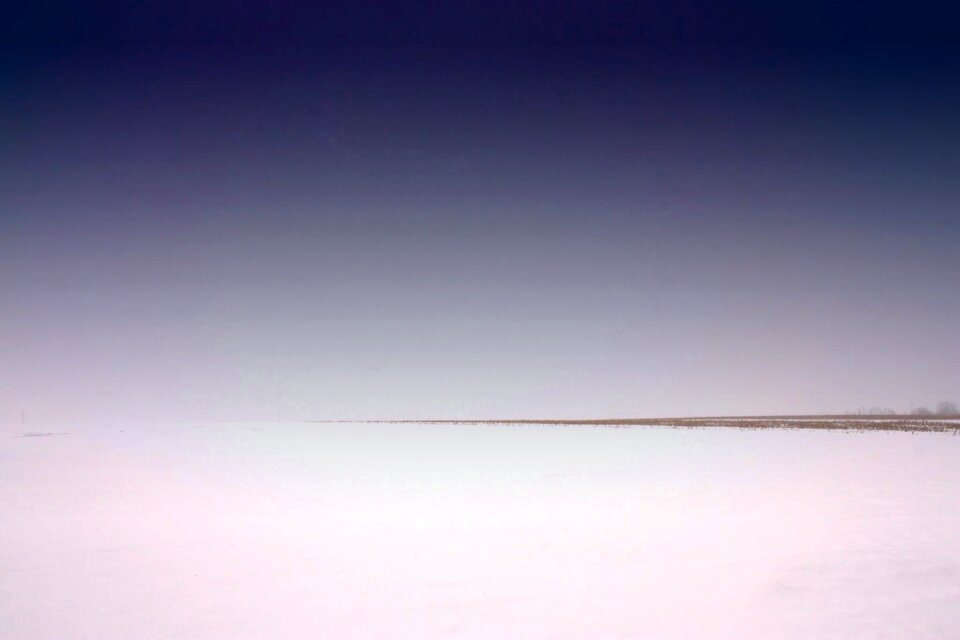 Mood winter landscape