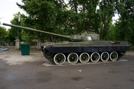Tank monument russia