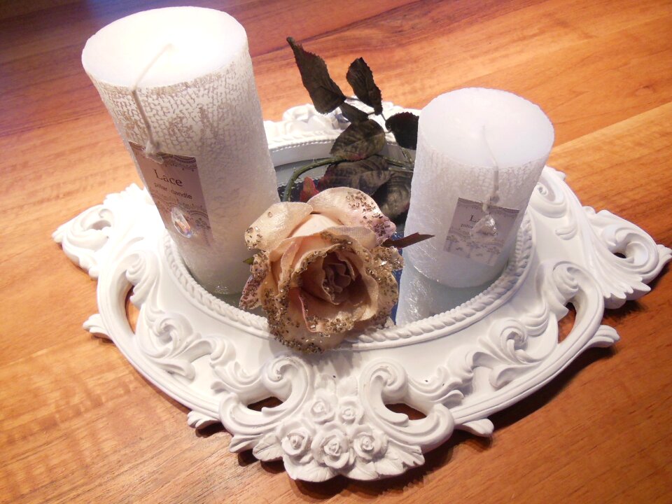 Decoration white beautiful