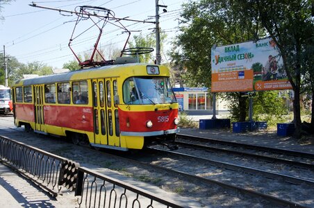 Tram transport infrastructure russia