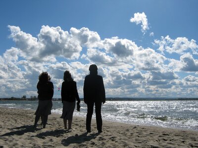 The sun tourism tourists