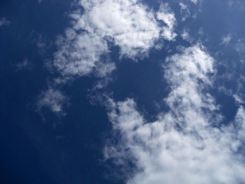 Blue sky day cloud