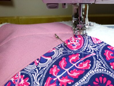 Quilt fabric textile photo