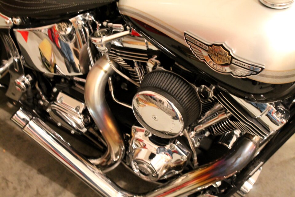 Motorbike chopper custom