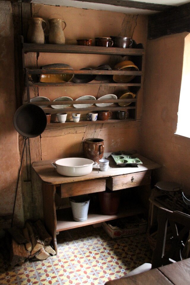 Antique cook kitchen appliances