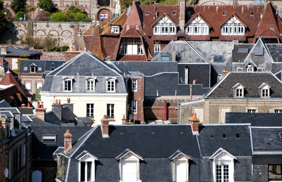 Etretat city france