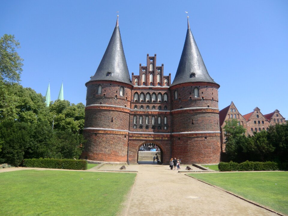 City gate lübeck landmark