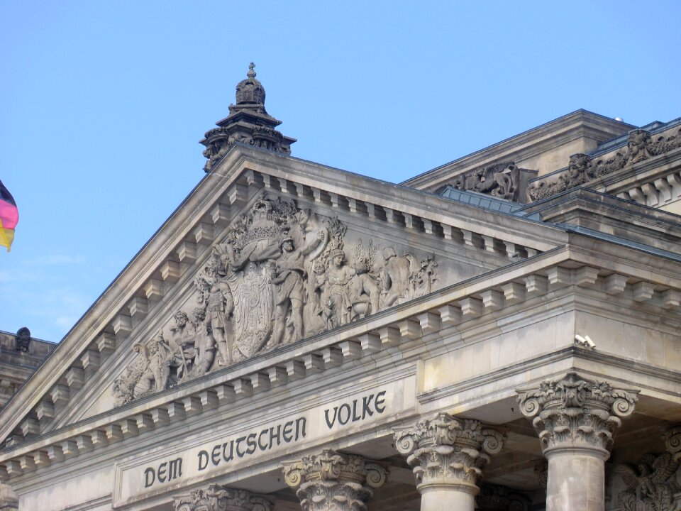 Reichstag berlin inscription