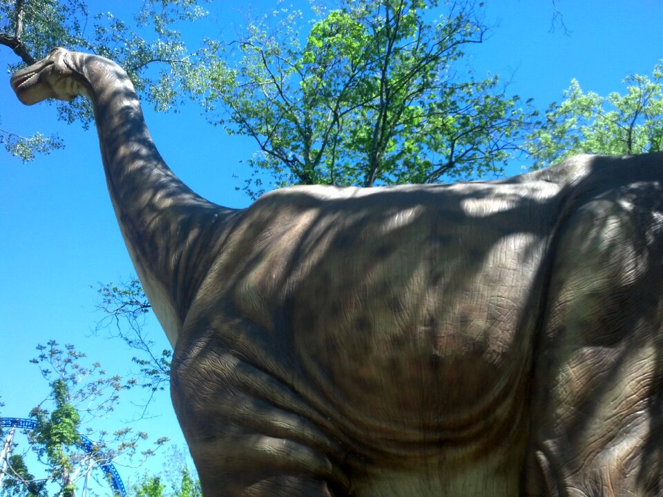 Walking with the dinosaurs cedar point park