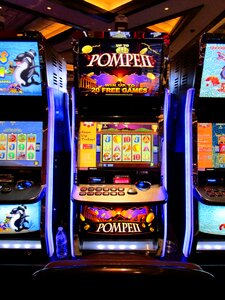 Betting gaming machine photo