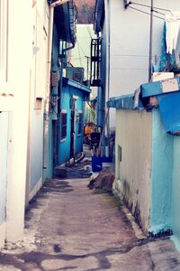 Narrow streets old school republic of korea