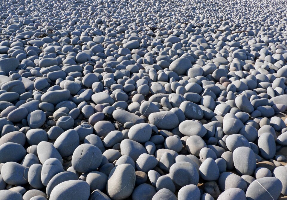 Boulders stones coastline