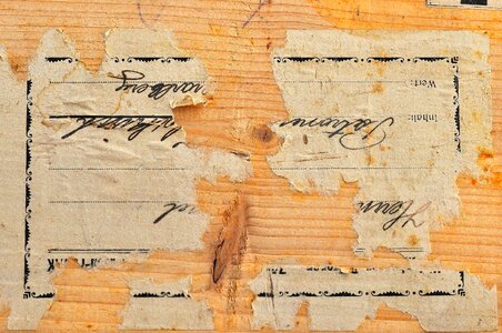 Sticker antique texture