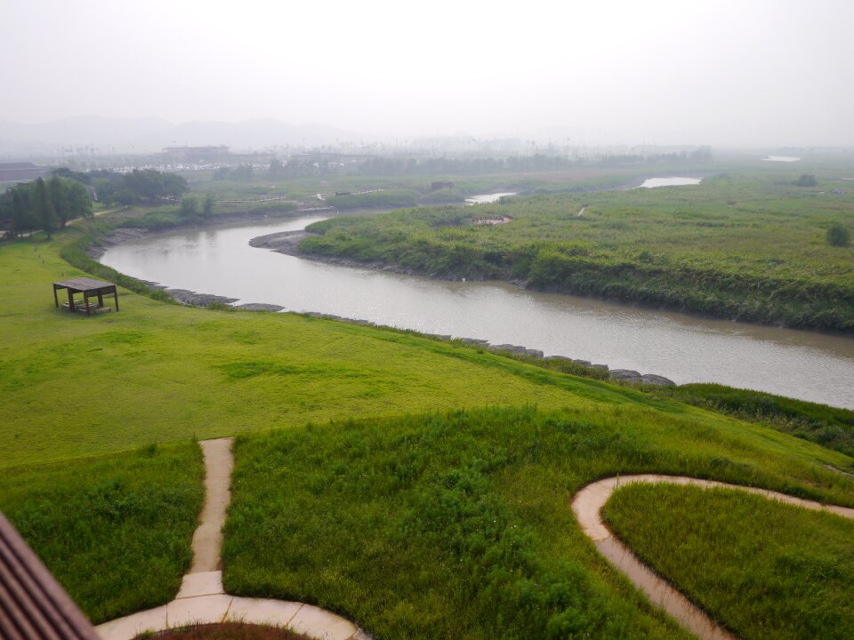 River greenness landscape