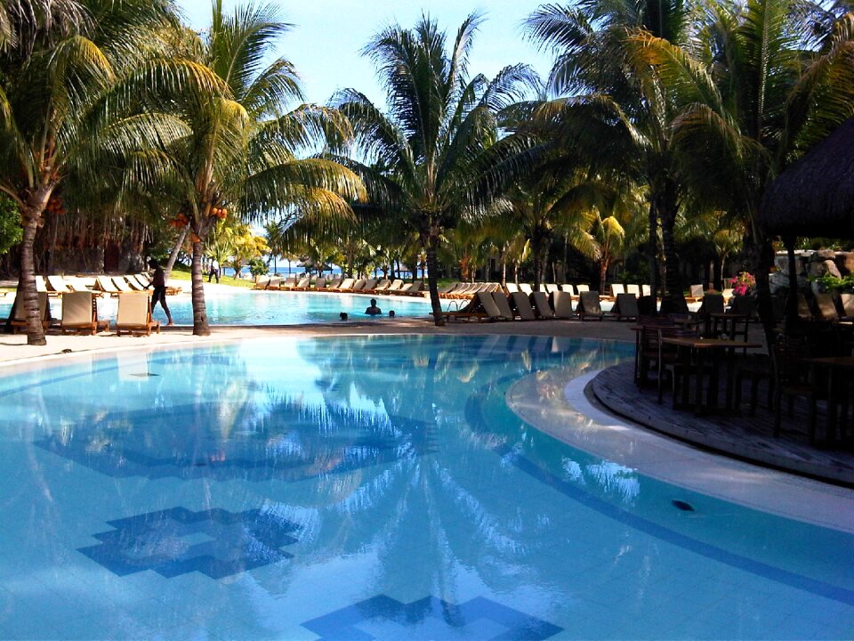 Blue vacation leisure