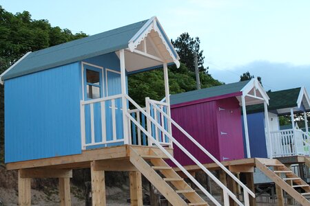 Vacation building wooden