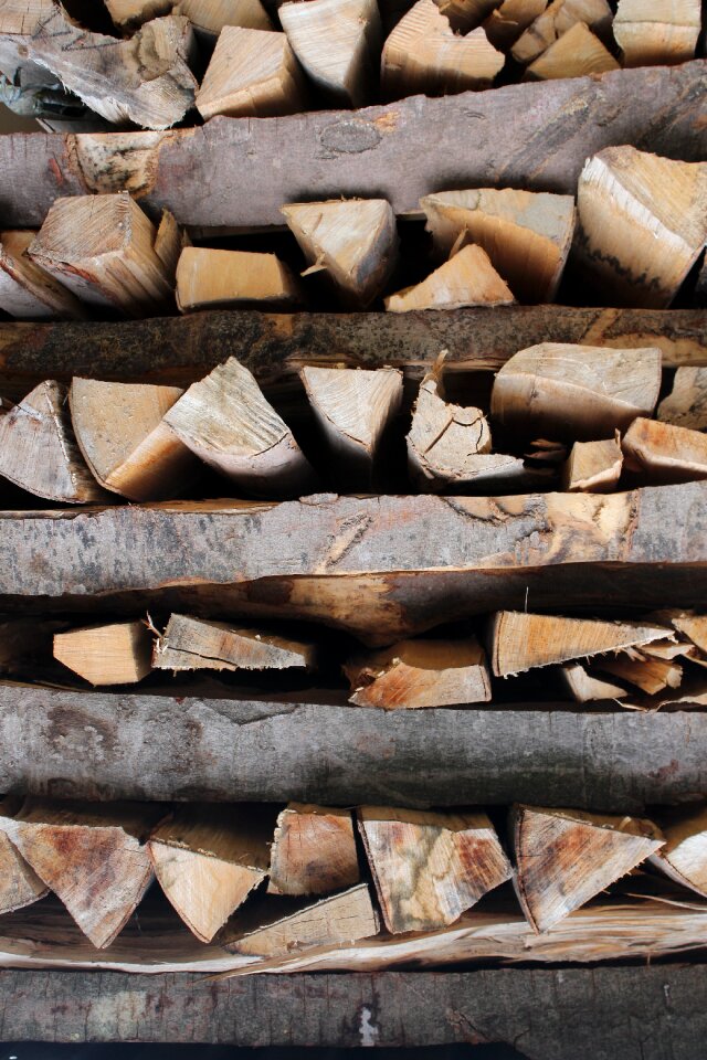 Growing stock log heat