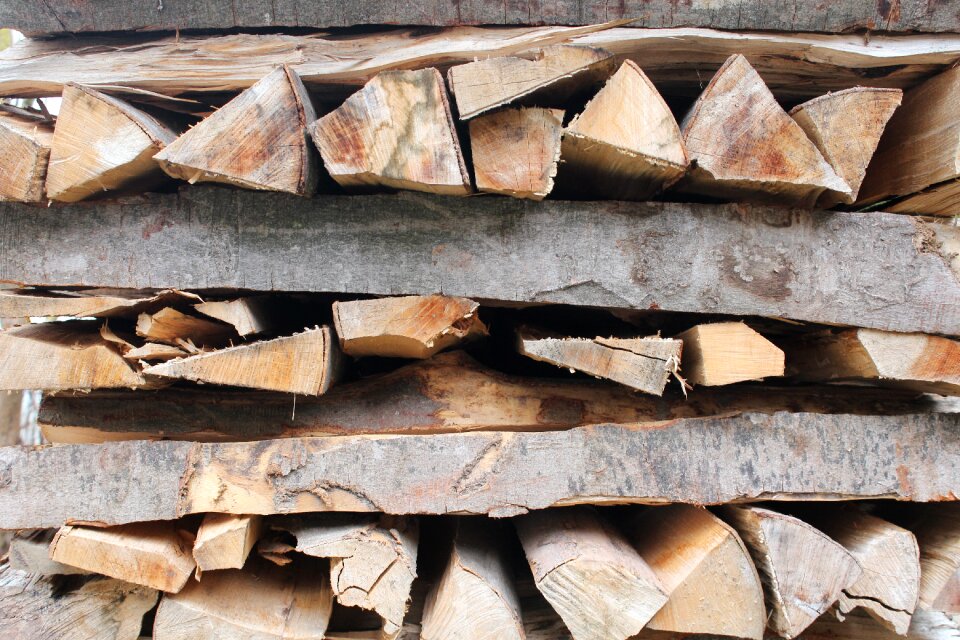 Growing stock log heat