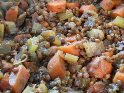 Stew vegan celery