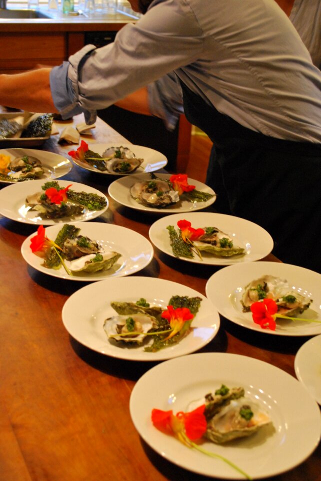 Seafood shell prepared