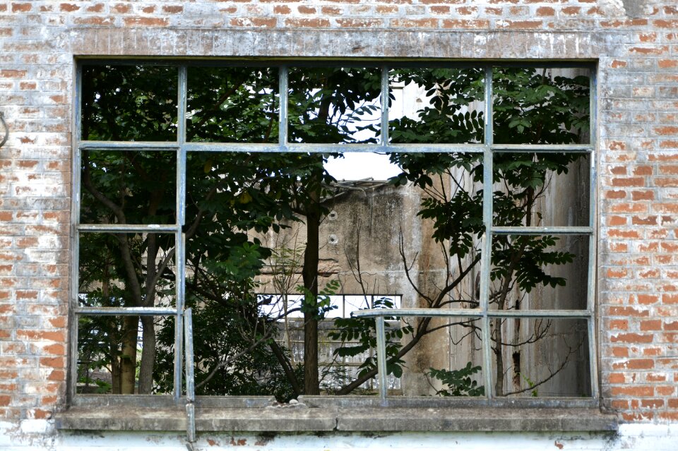 Abandoned power plant abandoned house