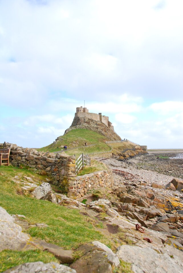 Holy island fortress