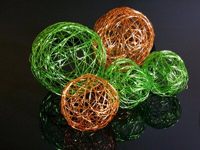 Orange decoration background