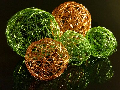 Orange decoration background