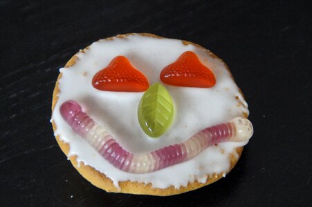 Clown face face small cakes