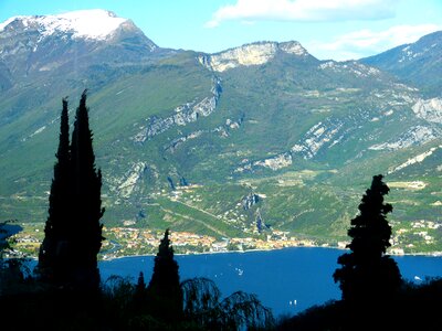Italy landscape mountains photo