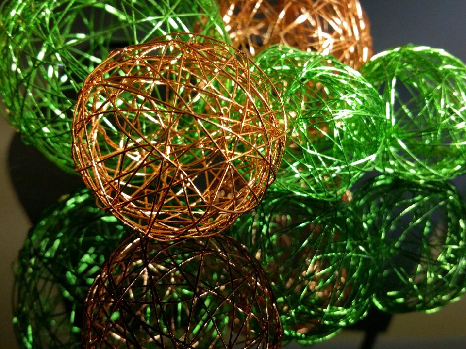 Orange decoration background