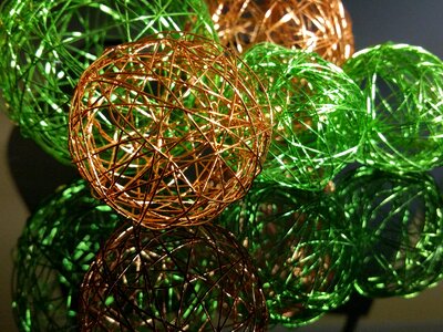 Orange decoration background