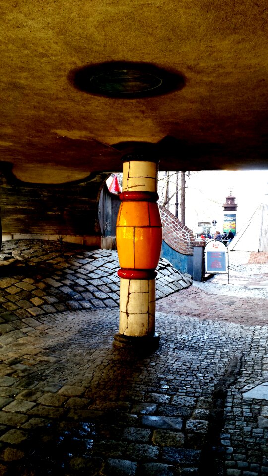 Stones ground passage